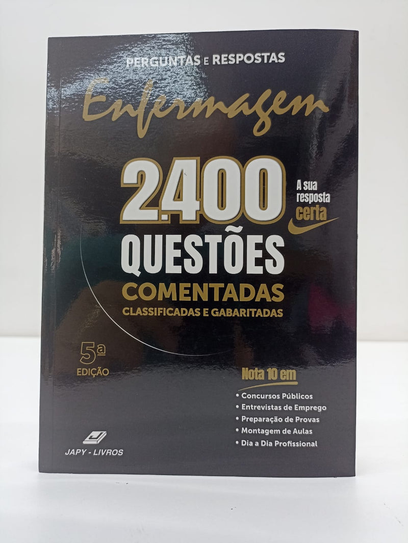 Kit Enfermagem Completo - Preto